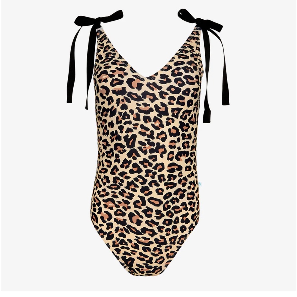 Lana Leopard Tan Women's One Piece Swimsuit